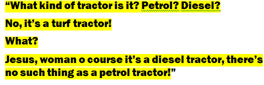 Overheard in waterford
