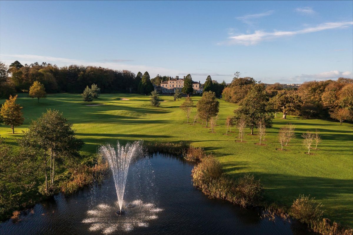 18-hole championship parkland course at Faithlegg Golf Club in County Waterford overlooking the River Suir estuary