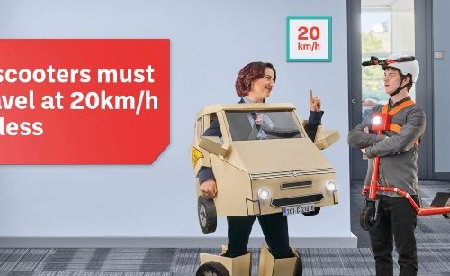 New laws for E-scooters