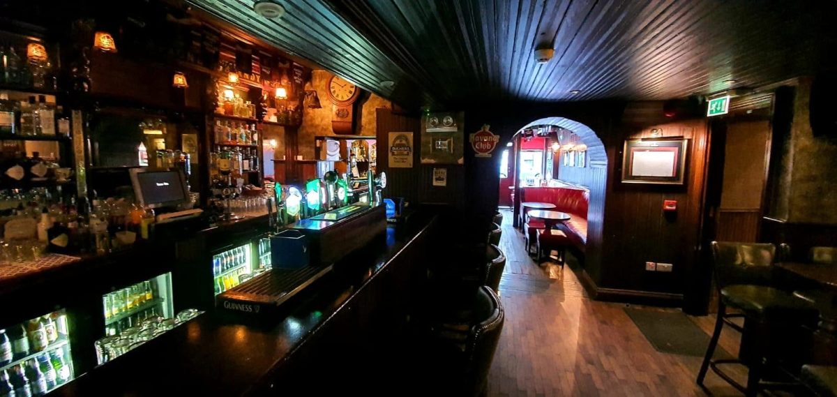 The Woodman Bar on John Street in Waterford City near the Apple Market