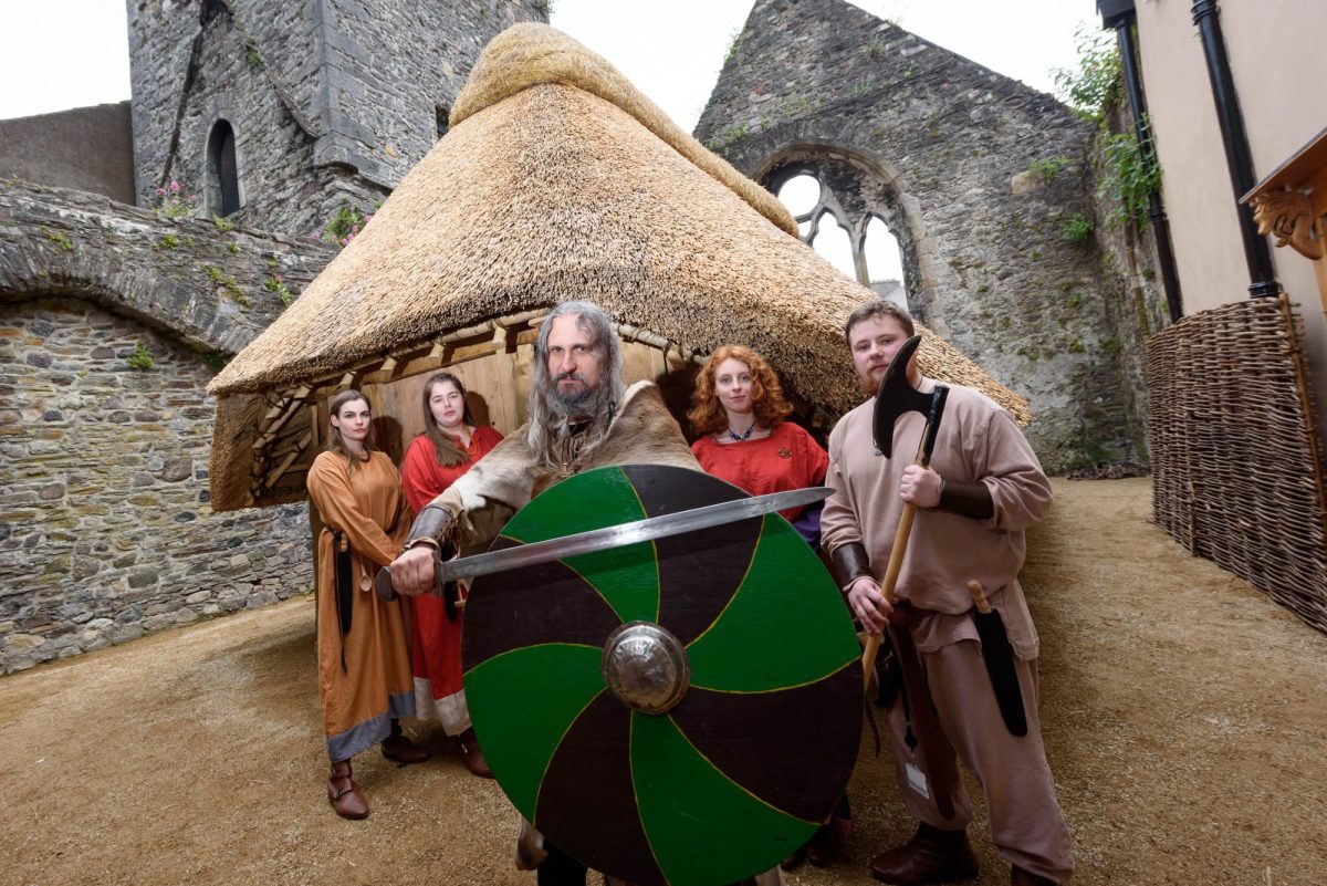 King of the Vikings virtual reality Viking experience in Waterford City's Viking Triangle