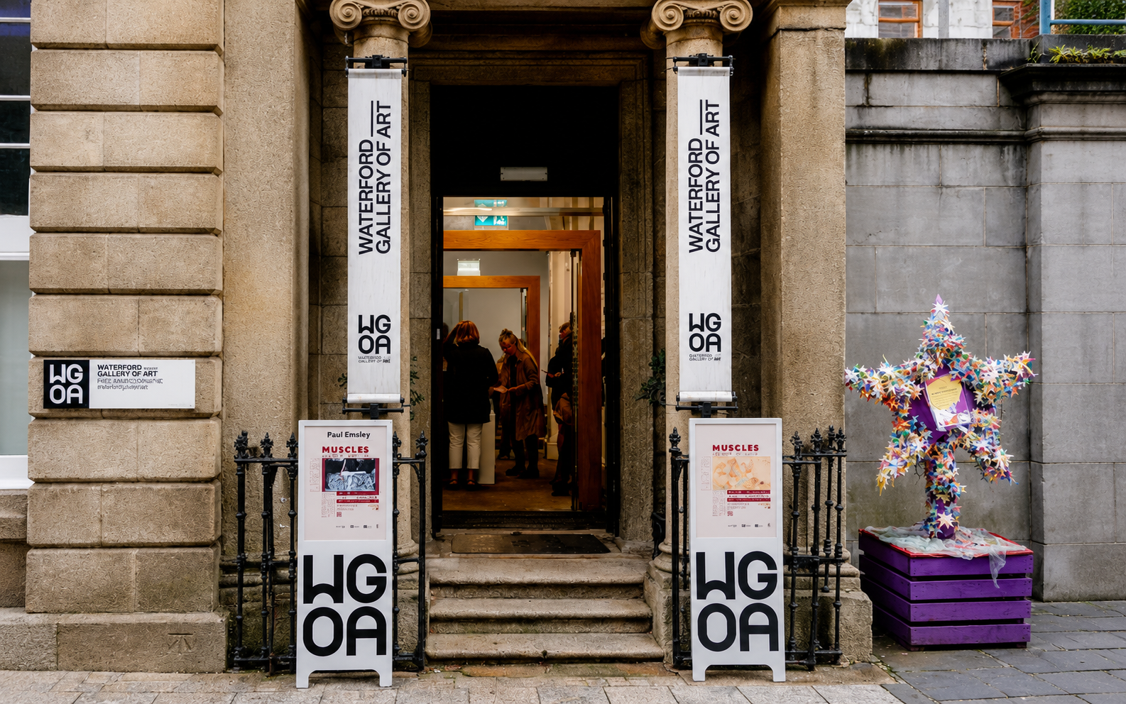 Waterford Gallery of Art on O'Connell Street in Waterford City