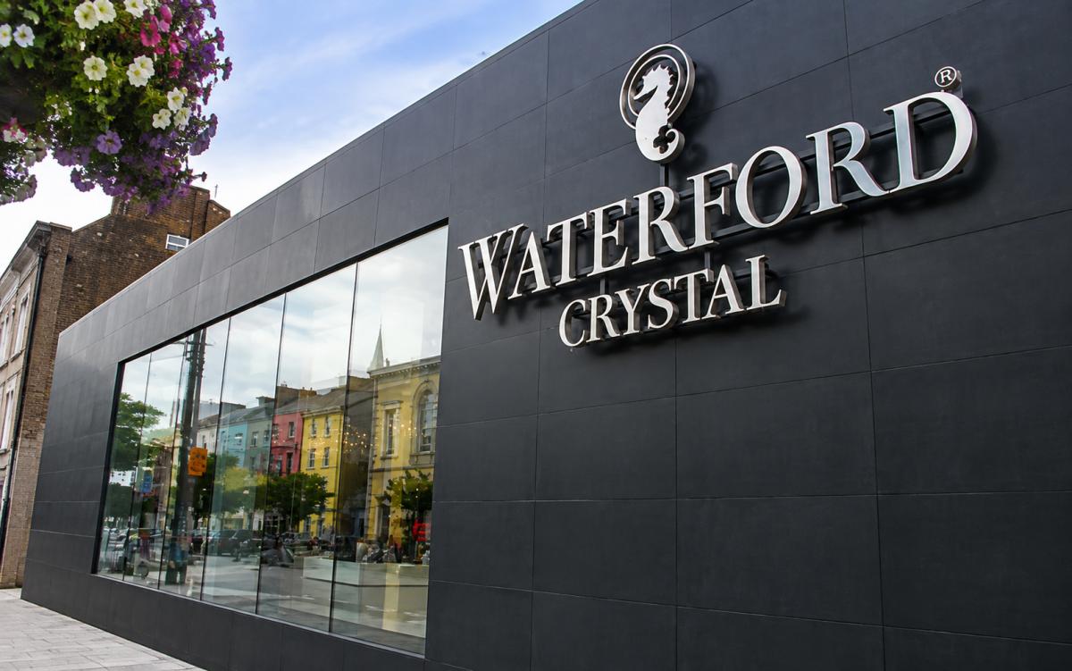 House of Waterford Crystal factory tour and visitor attraction in Waterford City