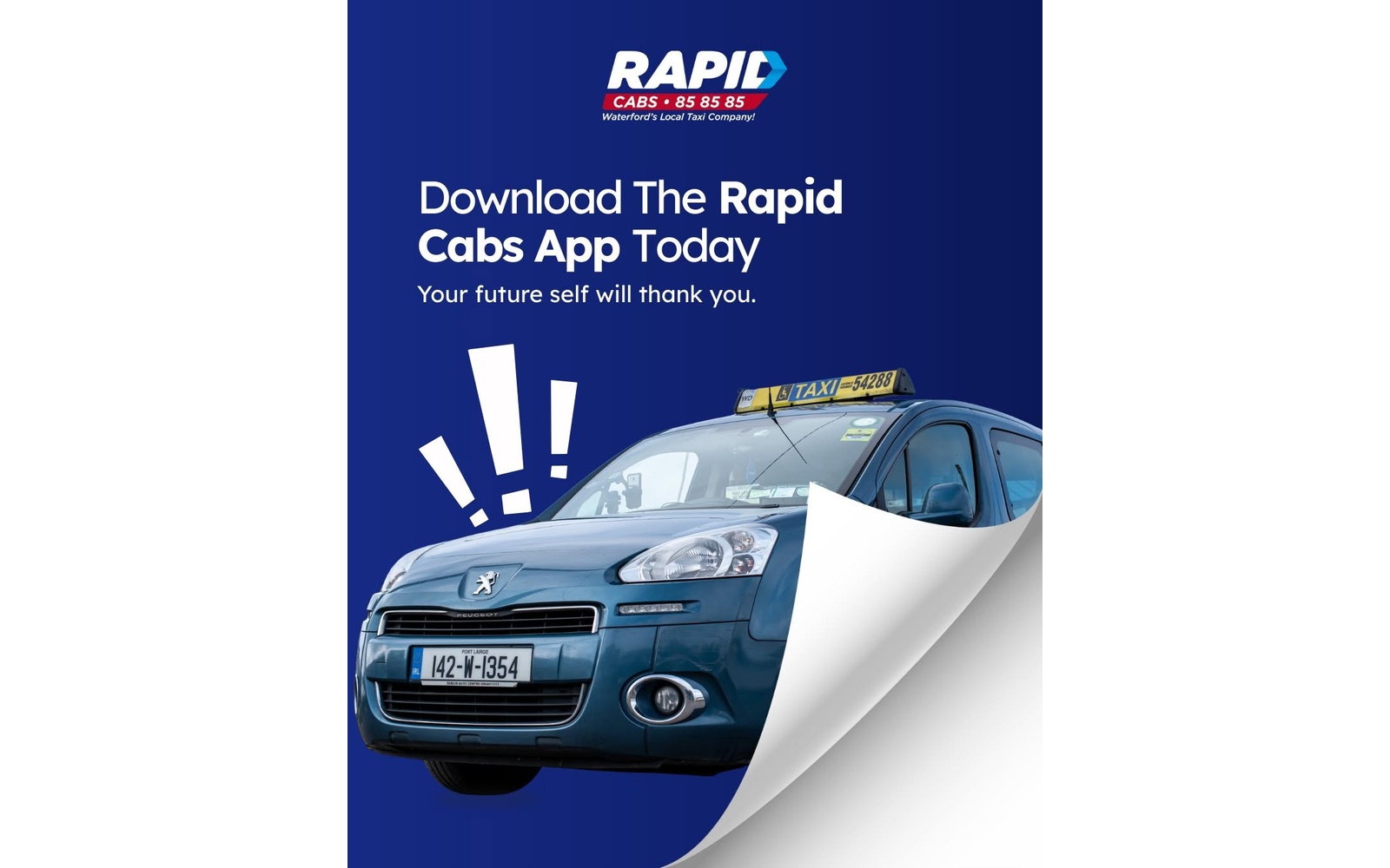 Rapid Cabs 24/7 taxi service in Waterford