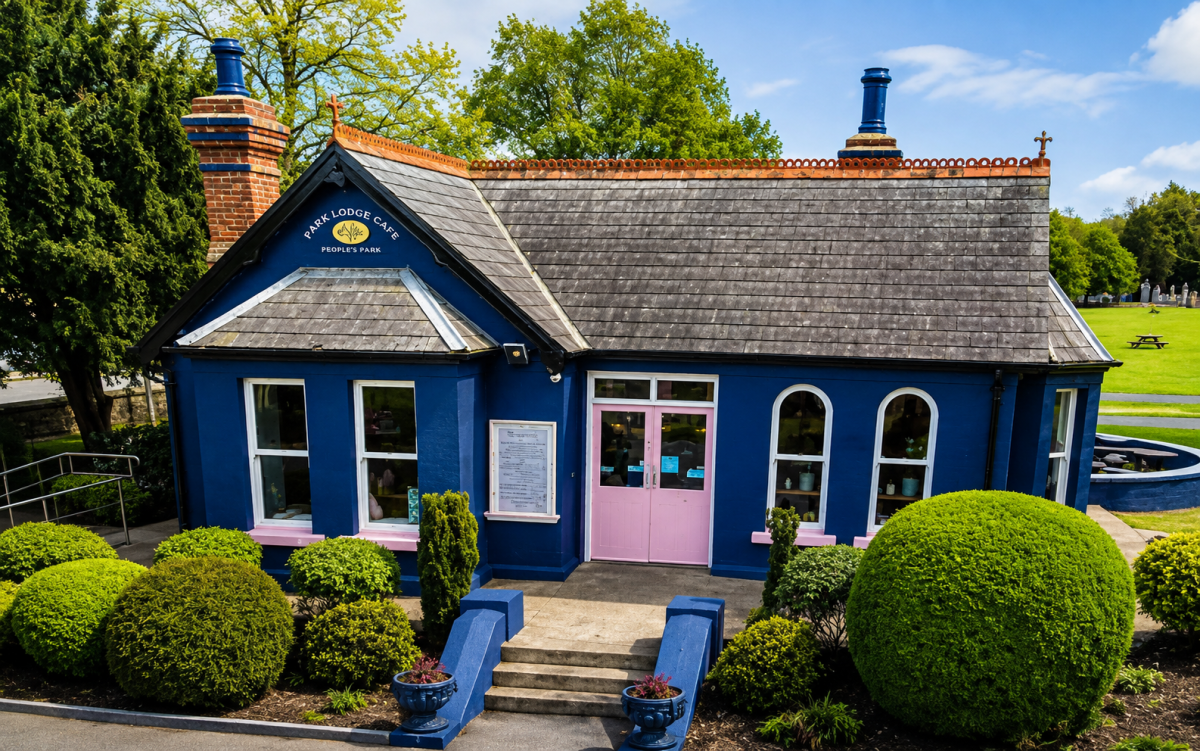 Park Lodge Cafe at the entrance to People’s Park in Waterford City