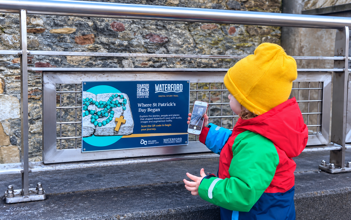 Waterford Digital Story Trail self-guided walking experience in Waterford City