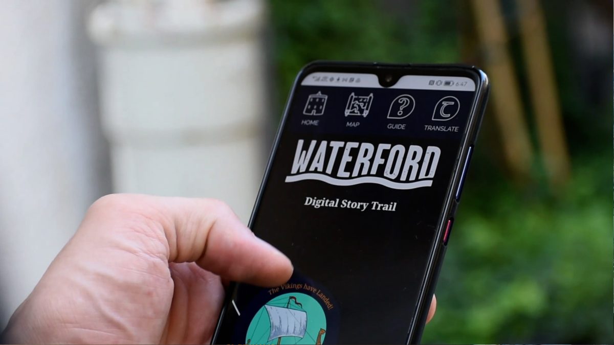 Waterford Digital Story Trail self-guided walking experience in Waterford City