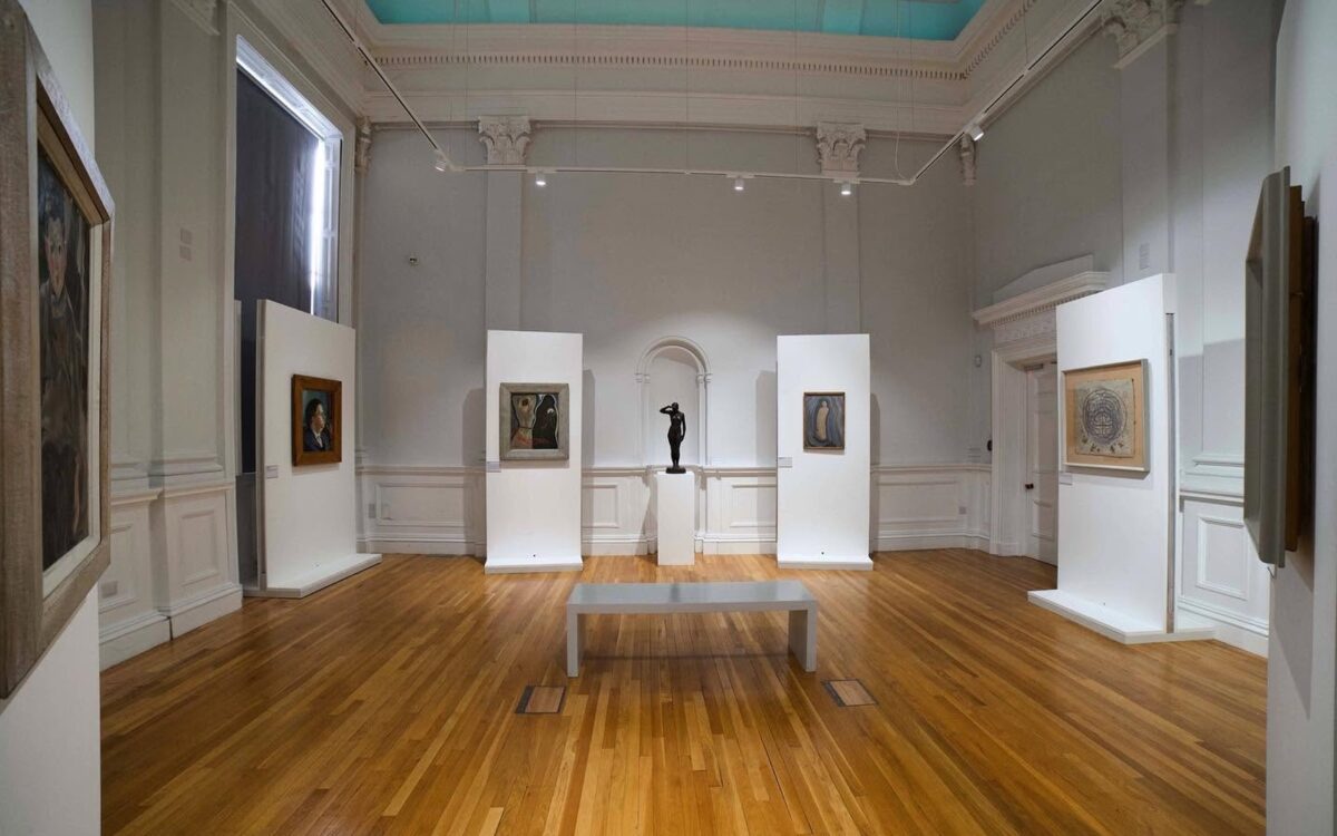 Exhibition space inside Waterford Gallery of Art on O’Connell Street